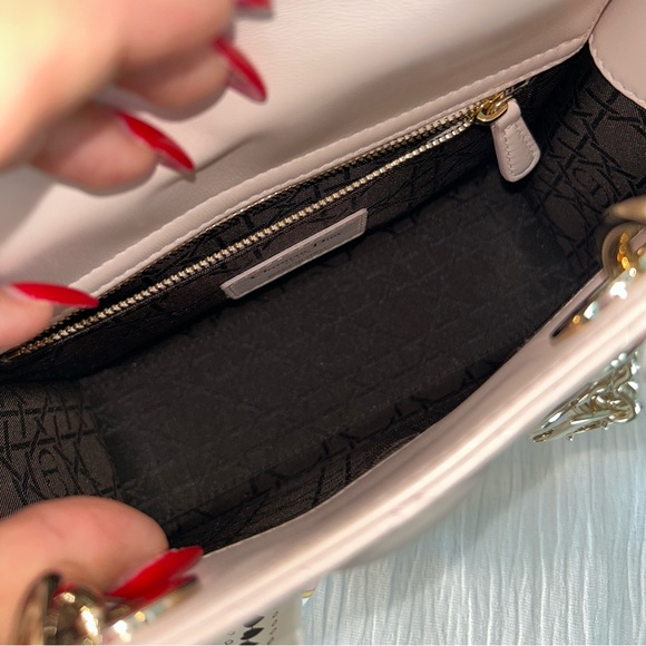 100% AUTHENTIC POWDER PINK SMALL LADY DIOR MY ABCDIOR BAG - Picture 3 of 14